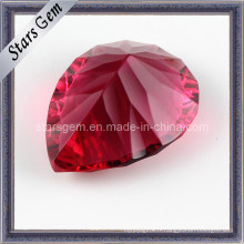 Belle forme de poitrine Millennium Cut Ruby pour bijoux